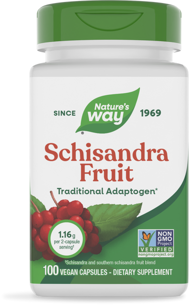 Schisandra Fruit - 100 capsules By Nature's Way