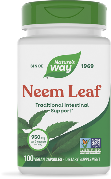 Neem Leaf - 100 capsules By Nature's Way