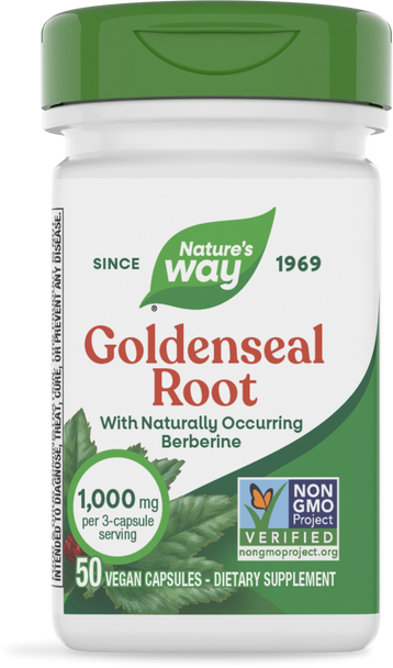 Goldenseal Root - 50 capsules By Nature's Way