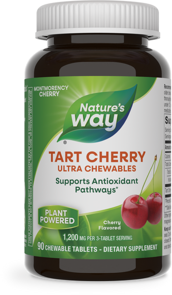 Tart Cherry Ultra Chewables - 90 chewables / Cherry By Nature's Way