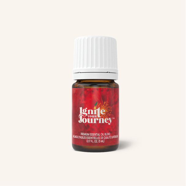 Fuel your inner fire! Reach for the energizing aroma of Ignite Your Journey essential oil blend as you work to reignite your life’s passion and purpose.