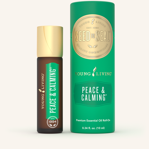 Peace & Calming® Roll-On is a combination of Blue Tansy, Orange, Tangerine, Patchouli, and Ylang Ylang. Prediluted for topical application, this easy-to-use roll-on gives you a moment of tranquility in your everyday life.