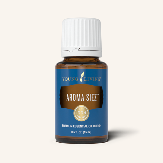 A key Young Living blend, Aroma Siez™ combines the soothing and relaxing properties of Lavender and Peppermint.