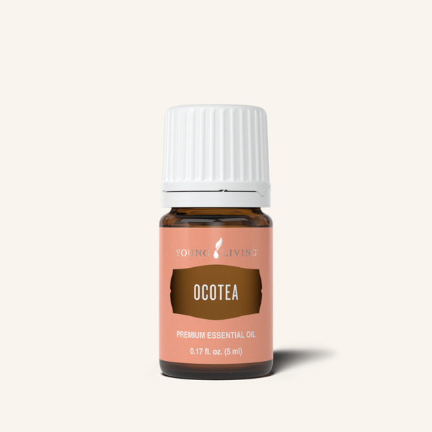 Produced from the distillation of an Ecuadorian tree, Ocotea has a complex aroma that is known for its skin-cleansing properties.