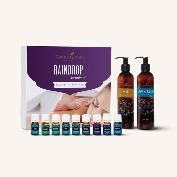 Raindrop Technique Essential Oil Collection 1 ct by Young Living