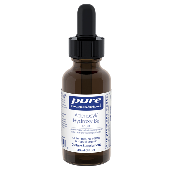 Adenosyl/Hydroxy B12 liquid 1 FL. OZ. by Pure Encapsulations