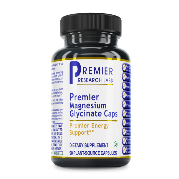Magnesium Glycinate Caps, Premier by Premier Research Labs