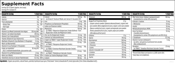 Plant Protein Cleanse Plus 555 grams (1.22 lbs) powder by Designs for Health