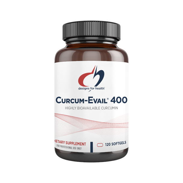 Curcum-Evail® 400 120 softgels by Designs for Health
