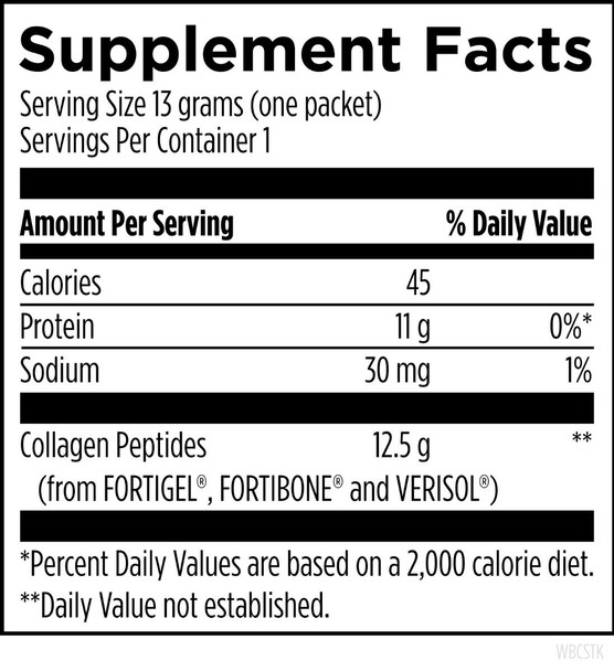 Whole Body Collagen® 10 single-use packets 10 - 0.46 oz (13 g) Packets by Designs for Health
