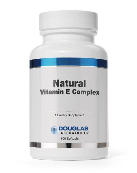 Natural Vitamin E Complex 100 softgels by Douglas Labs