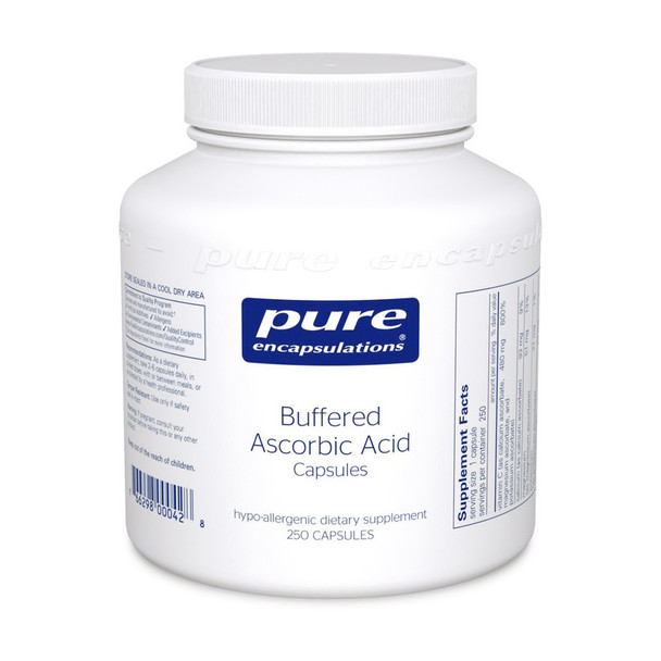 Buffered Ascorbic Acid 250 capsules by Pure Encapsulations