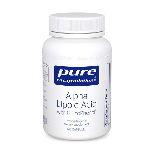 Alpha Lipoic Acid with GlucoPhenol® 120 capsules by Pure Encapsulations