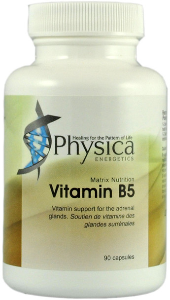 Vitamin B5 by Physica Energetics 90 caps