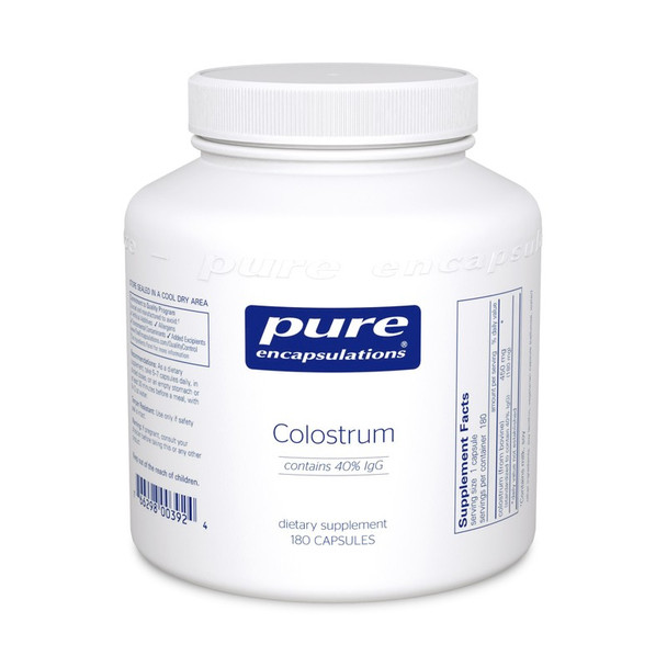 Colostrum 40% IgG 90 capsules by Pure Encapsulations