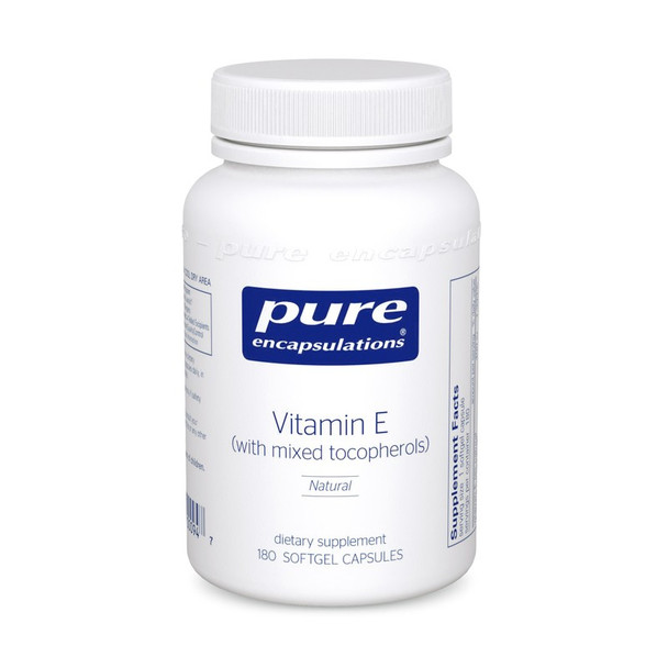 Vitamin E (with mixed tocopherols) 180 capsules by Pure Encapsulations