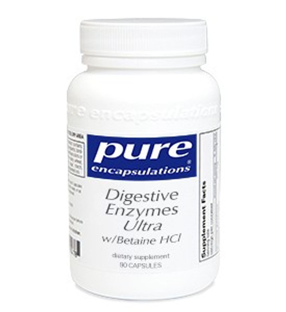 Digestive Enzymes Ultra w/Betaine HCl 90 capsules by Pure Encapsulations