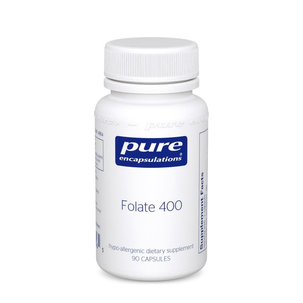 Folate 400 - 90 capsules by Pure Encapsulations