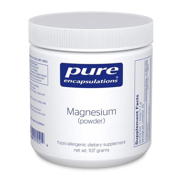 Magnesium (powder) 3.7 oz (107 g) by Pure Encapsulations