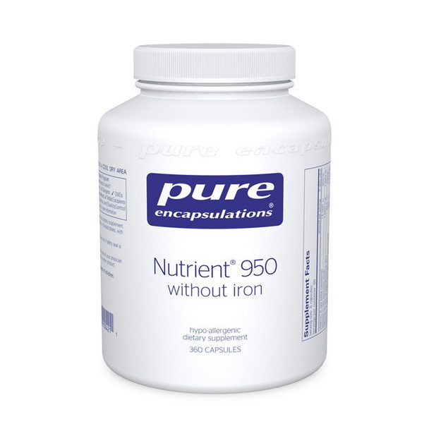 Nutrient 950® w/o Iron 360 capsules by Pure Encapsulations