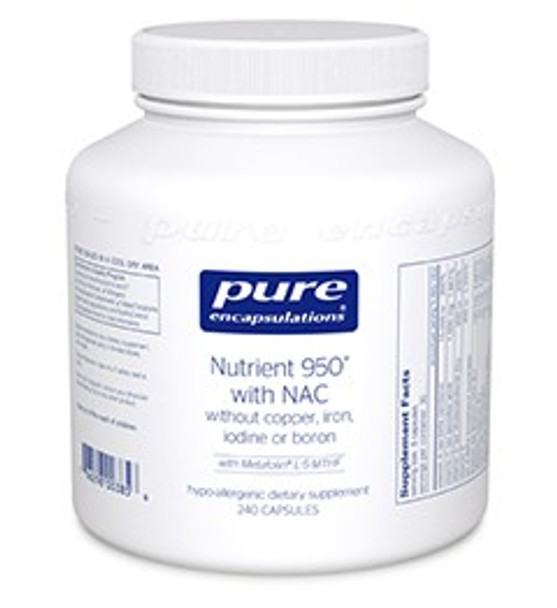 Nutrient 950® with NAC 240 capsules by Pure Encapsulations