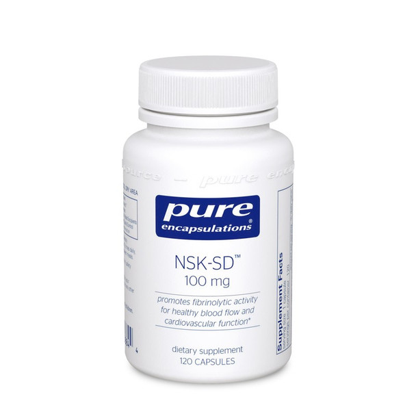 NSK-SD (Nattokinase) 100 mg 60 capsules by Pure Encapsulations