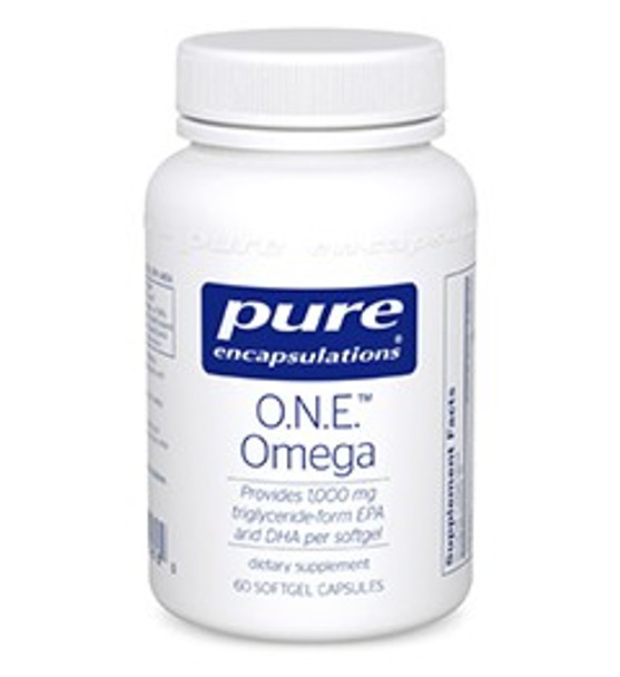 O.N.E. Omega 60 capsules by Pure Encapsulations