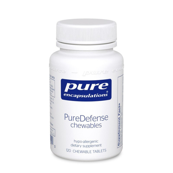 PureDefense chewables 120 capsules by Pure Encapsulations