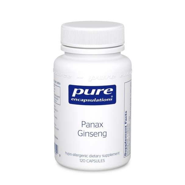 Panax Ginseng 120 capsules by Pure Encapsulations