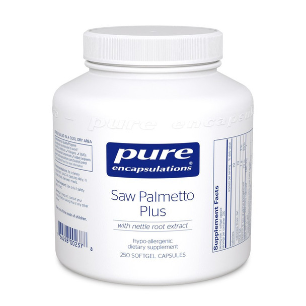 Saw Palmetto Plus w/Nettle Root 120 capsules by Pure Encapsulations