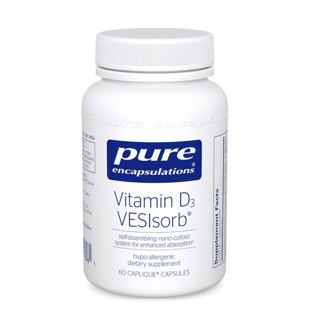 Vitamin D3 VESIsorb® 60 Caplique capsules by Pure Encapsulations