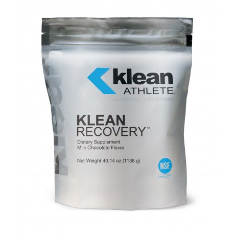 You choose to train before sunrise, complete that extra set, and put in the miles. You need your body to perform at its best so that means optimized recovery, now. Klean Recovery is a milk chocolate flavored powder designed to do just that. Made with no artificial colors, flavors or sweeteners, sourced with all non-GMO ingredients and is gluten free. A 4:1 carbohydrate to protein ratio designed to be taken post-workout or competition, formulated with a hydrolyzed marine protein that is absorbed more efficiently than other sources and rich in amino acids such as Methionine, Histidine, and Arginine. Fuel your training and optimize performance with Klean Recovery so you can continue to train, recover, and repeat. 
TESTED CLEAN OF BANNED SUBSTANCES

  Klean Athlete is tested and certified by the NSF Certified for Sport® program, which was created to meet the growing demands of athletes, coaches, and healthcare professionals to certify that sports supplements are safer and free from banned substances.  Leading sports organizations recommended the program, including the NFL, mlB, NHL, PGA, and LPGA.  Every product that carries the NSF Certified for Sport® Mark has undergone stringent laboratory testing to confirm content, purity, and compliance.  To learn more, visit www.nsfsport.com.

DESCRIPTION

Klean Recovery by Klean Athlete® is a delicious milk chocolate flavored powder formulated with the athletes recovery in mind. A 4:1 ratio of carbohydrates to protein helps support optimal glycogen re-synthesis and muscle protein synthesis immediately after a workout or competition. In addition to whey protein, Klean Recovery contains a special hydrolyzed marine protein that is quickly and efficiently absorbed and is rich in amino acids that are crucial to muscle building and nitrogen balance. Klean Recovery is tested and certified by the NSF Certified for Sport® program, which was created to meet the growing demands of athletes, coaches and healthcare professionals to certify that sports supplements are safe and completely free from banned substances. Every product that carries the NSF Certified for Sport® mark has undergone stringent laboratory testing to confirm content, purity and compliance.

FUNCTIONS