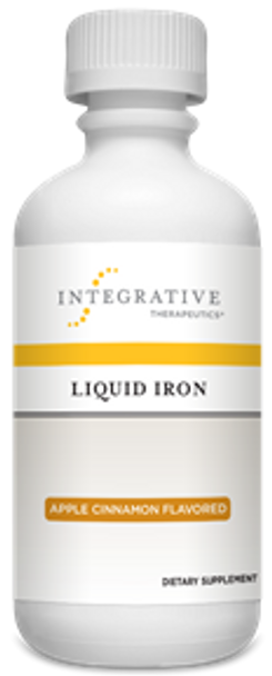Liquid Iron by Integrative Therapeutics 6 oz (177 ml)  Apple Cinnamon Flavor