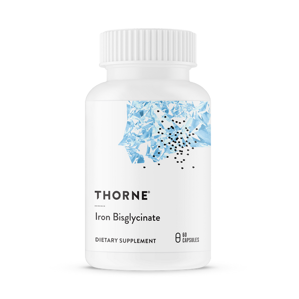 Iron Bisglycinate - 60 Count By Thorne Research