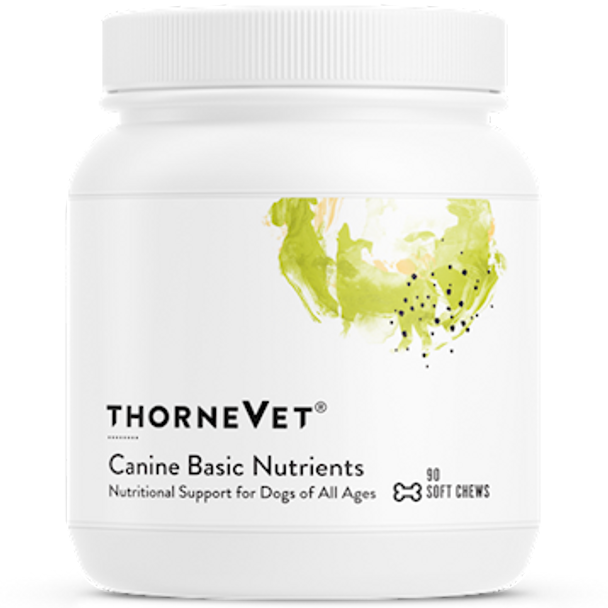 Canine Basic Nutrients - 90 Soft Chews By Thorne Research