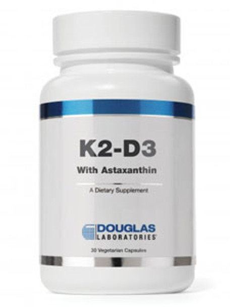 K2-D3 with Astaxanthin 30 vcaps by Douglas Labs