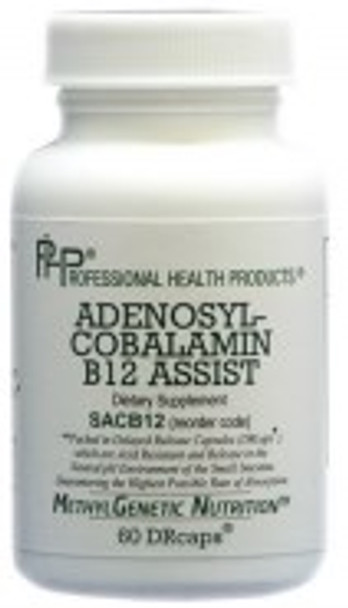 Adenosyl-Cobalamin B12 Assist by PHP ( Professional Health Products ) 60 DR Capsules