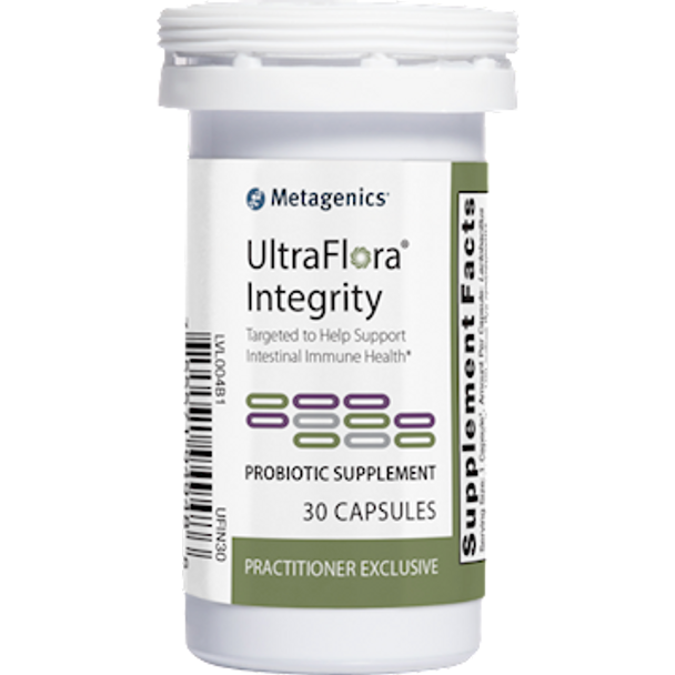 No longer manufactured, Metagenics recommends their UltraFlora Spectrum or UltraFlora Synergy containing the same probiotic species, Lactobacillus Salivarius, to repair small intestinal tight junctions for leaky gut conditions.