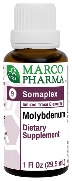 Molybdenum Somaplex No. 9 by Marco Pharma 1 fl oz (29.5 ml) (29 ml)