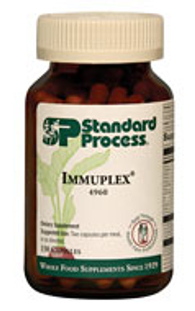 Immuplex contains phytochemicals, minerals, as well as Protomorphogen and Cytosol extracts to support the immune system.

Taken daily, supports a healthy immune response function
Helps maintain normal white blood cell activity already within a normal range
Supports the body's normal response to inflammation as it relates to periodic challenges like consumption of a high-fat meal or strenuous activity
Provides phytochemicals with antioxidant activity
Provides broad mineral support for everyday immune function