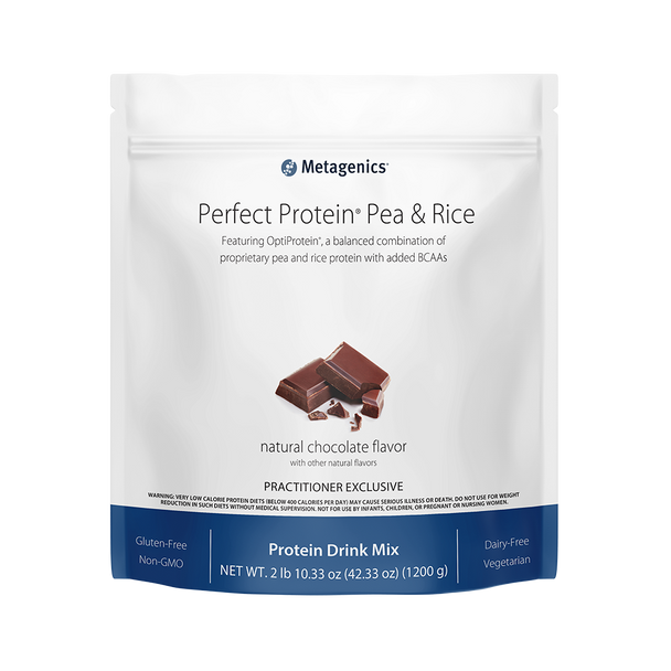 Perfect Protein Pea & Rice (Chocolate) By Metagenics 2 lb 10.33 oz (42.33 oz) (1200 g)