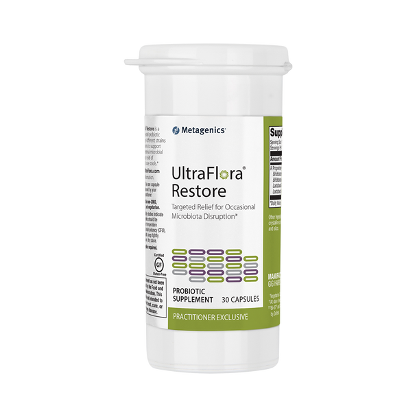 UltraFlora Restore By Metagenics 30 Capsules