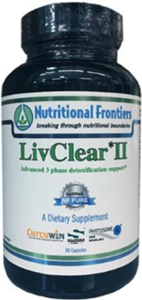 LivClear II by Nutritional Frontiers 90 Vege Capsules