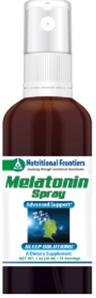 Melatonin Liposome Spray by Nutritional Frontiers 1 oz