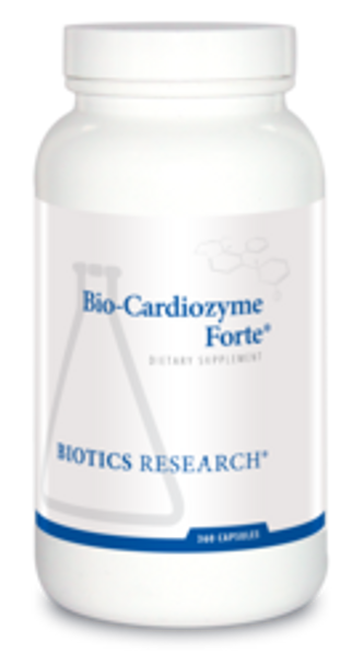 Bio-Cardiozyme Forte by Biotics Research Corporation 360 Capsules