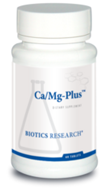 Ca/Mg Plus by Biotics Research Corporation 60 Tablets