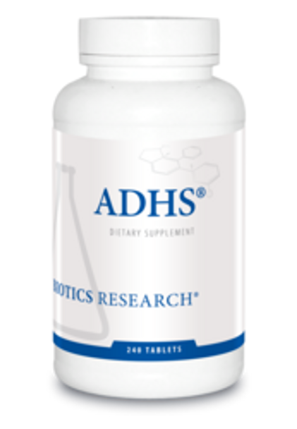 ADHS by Biotics Research Corporation 240 Tablets