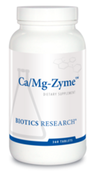 Ca/Mg-Zyme by Biotics Research Corporation 360 Tablets