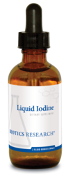 Liquid Iodine by Biotics Research Corporation 2 fl oz