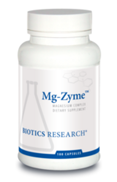 Mg-Zyme by Biotics Research Corporation 100 Capsules